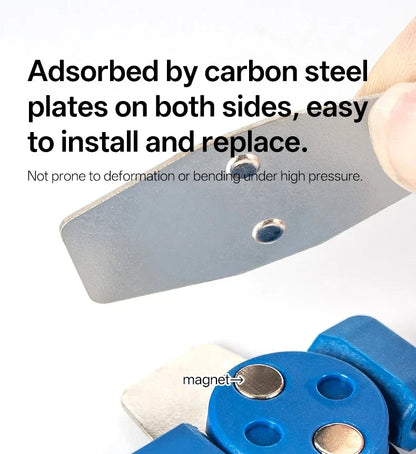 Durable Steel Bike Brake Pad Spreader Tool — 360° Rotatable Hydraulic Disc Caliper Piston Reset & Extension Tool