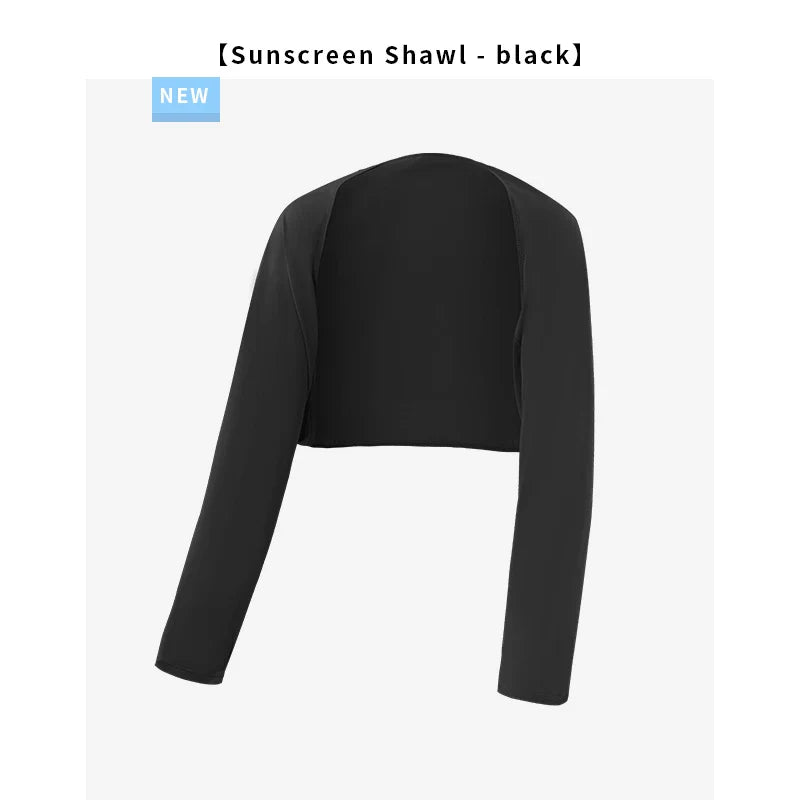 Women’s UPF Sun Protection Shawl – Breathable Cooling Shrug with Thumb Holes Loose Dolman Sleeve Cover for Travel & Outdoor Use