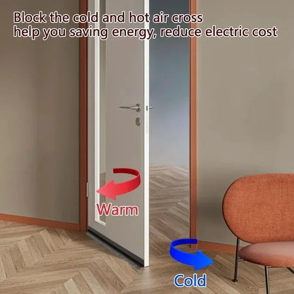 Self-Adhesive Door Sealing Strip – Gap Filler Brush for Windproof, Soundproof & Insect-Proof Doors