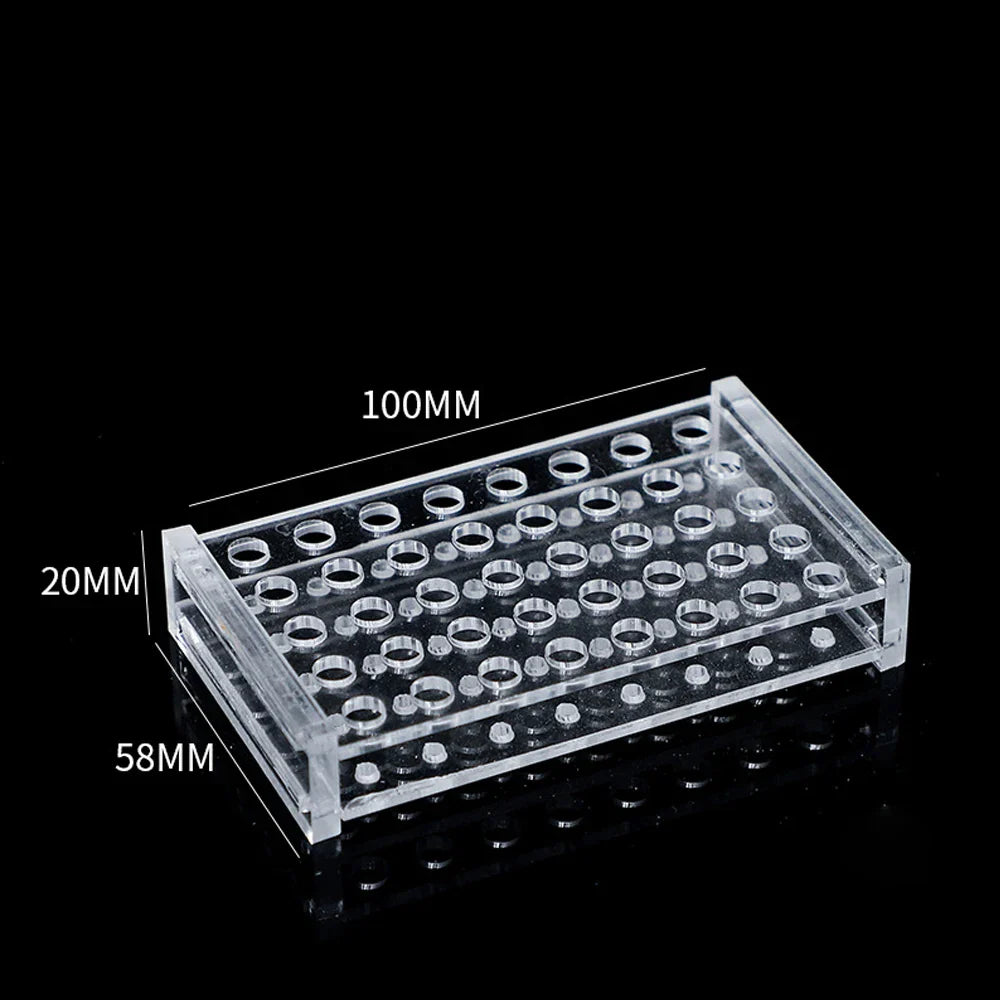 Dental Acrylic Composite Applicator Dispenser – Organizer Holder for Syringes & Accessories
