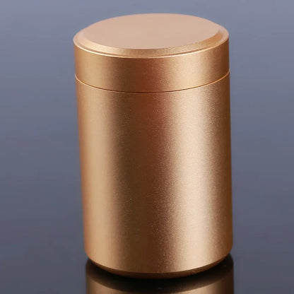 Mini Stainless Steel Metal Tea Box — Portable Travel Container & Organizer for Sugar, Coffee, and Household Storage