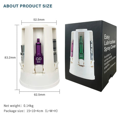 Dental Handpiece Cleaning Lubricant Spray – 300/550ml Oil for Handpiece Maintenance & Dentistry Lab Supply
