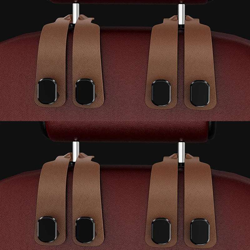 Multi-Function Car Seat Back Hook Organizer – Creative Rear Seat Hanger for Bags, Groceries, Purses & Vehicle Storage Accessories