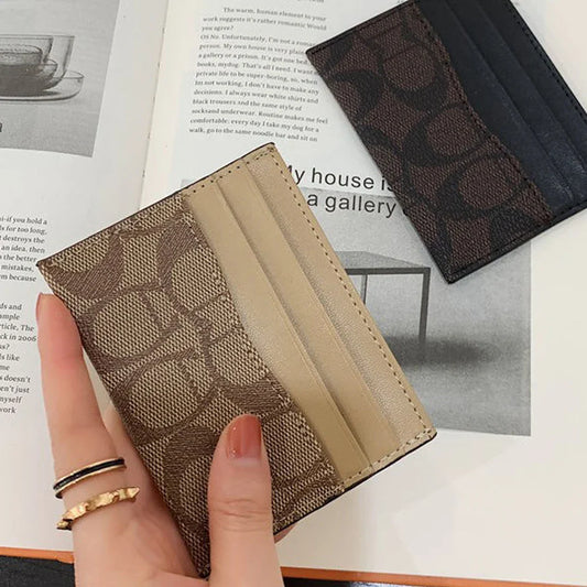 Luxury Women's Wallet - Multi-Function PU Leather Card Holder, Small Short Purse