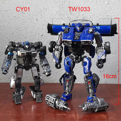 BAIWEI TW1033 Dropkick Blue Warrior Transformation Toy – Car Robot Action Figure Anime Model SS46/SS105