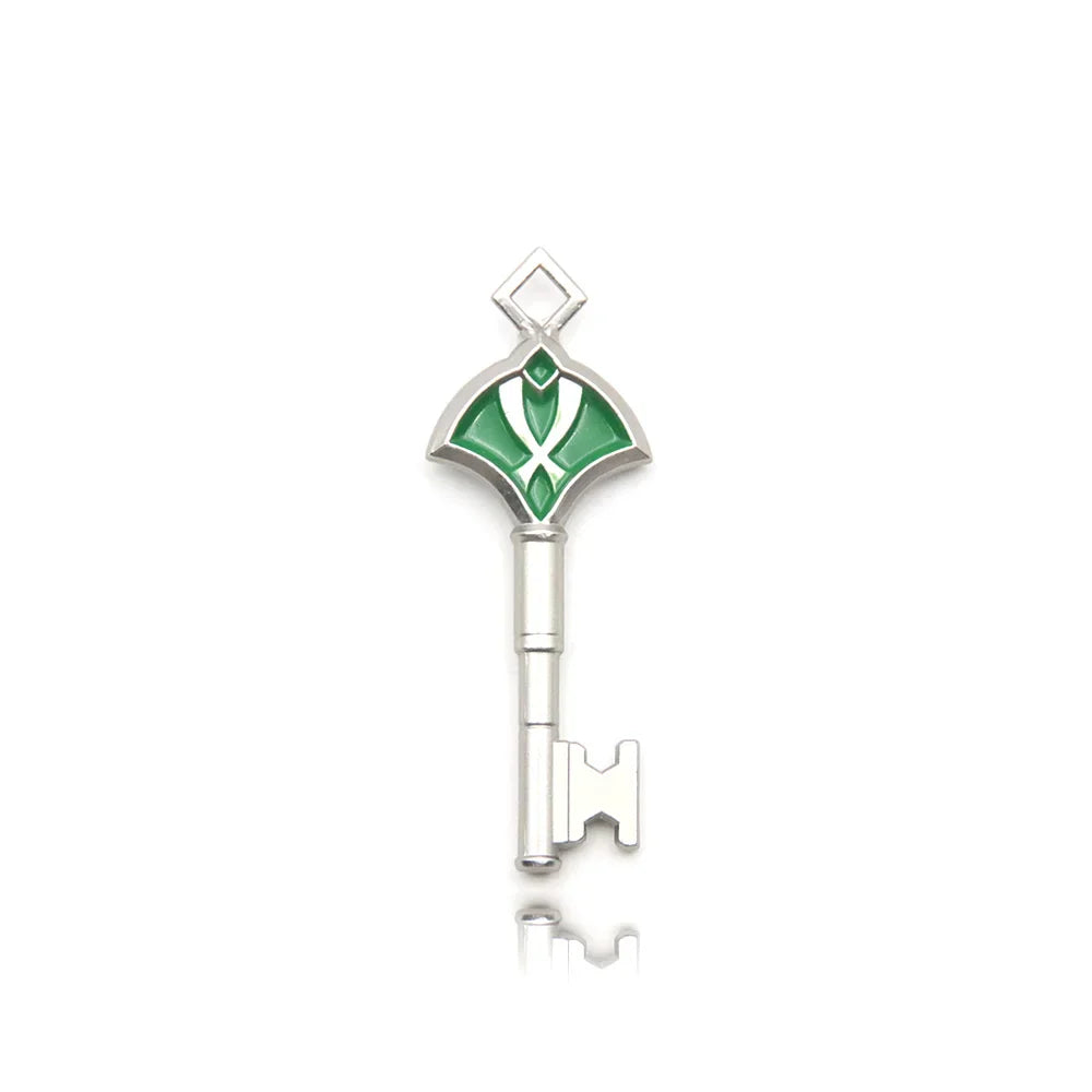 Genshin Impact Venti Eye Keychain 1:1 – Luminous Anime Cosplay Key Ring Backpack Pendant Gaming Accessories Gift
