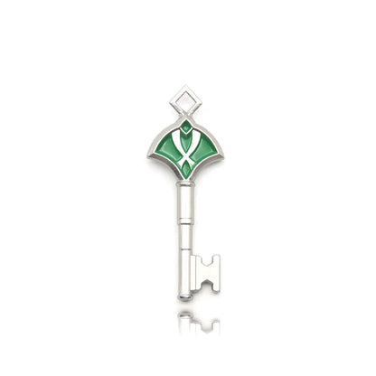 Genshin Impact Venti Eye Keychain 1:1 – Luminous Anime Cosplay Key Ring Backpack Pendant Gaming Accessories Gift