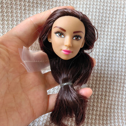 Original 1/6 Doll Supermodel FR Heads — DIY Curly Black Hair Doll Accessories, Limited Edition Collectible Gift