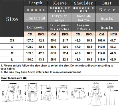 TRAFZA 2024 Women’s Autumn Loose Coat – Lapel Double-Breasted Long Sleeve Trench Jacket, Winter Warm Vintage Outerwear