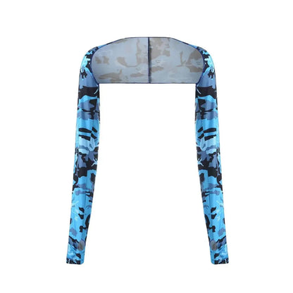 Ultra-Thin Ice Silk Arm Sleeves – UV Protection Breathable Long Sun Gloves for Outdoor Sports