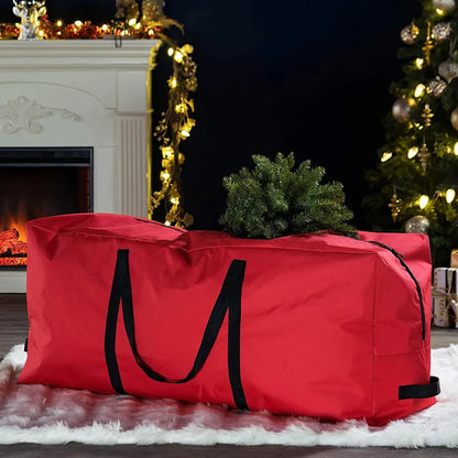 Christmas Tree Storage Bag – Heavy Duty Oxford Fabric Waterproof Dustproof Zippered Container