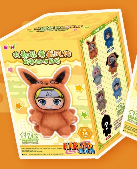 EAKI Naruto Shippuden Blind Box Plush — Handmade Party Series Ornament Toy Collection Gift