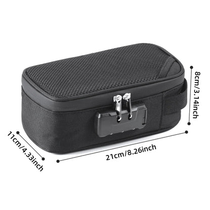 FIREDOG Large-Capacity Smell-Proof Bag – Lockable Activated Carbon Deodorant Portable Pipe Storage Bag