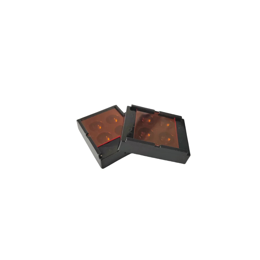 Dental Resin Shade Light Box Storage Case – Composite Veneer & Denture Shade Organizer Tool with Protective Hood Box