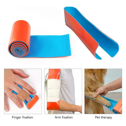 Aluminum Medical Splint Roll – Emergency First Aid Fracture Support for Neck, Arm, Leg & Pet Rescue