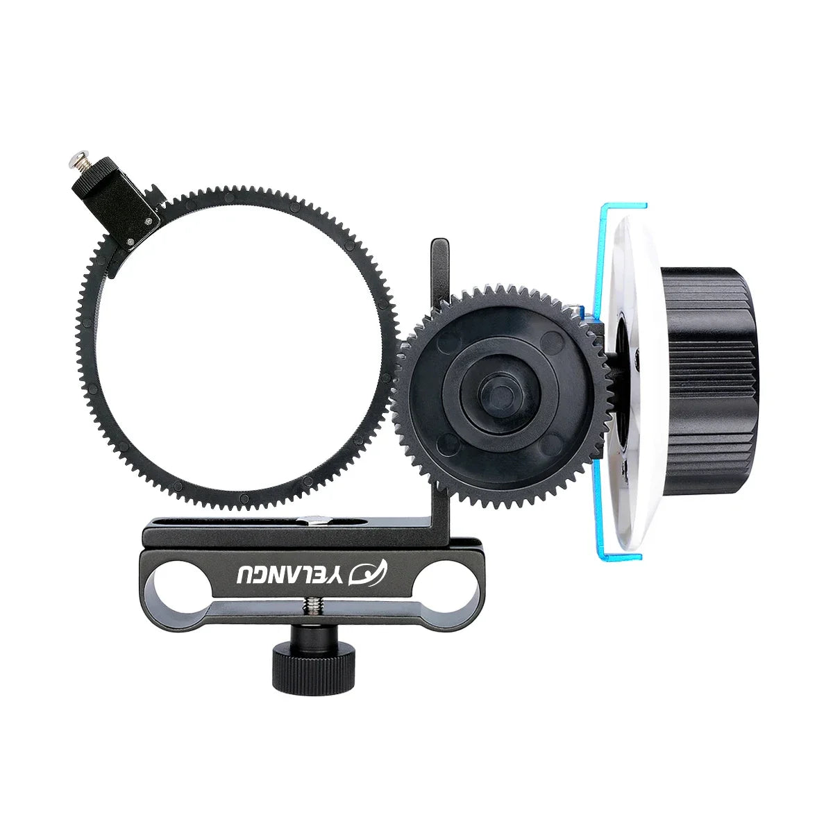YELANGU Portable Mini Follow Focus Wireless Lens Control – DSLR Camera & BMPCC 4K Gimbal Quick Focus System Accessory