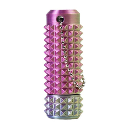 Mini Spiky Fidget Keychain - Pocket Stress Relief Stim Toy for Anxiety & Positive Gifts