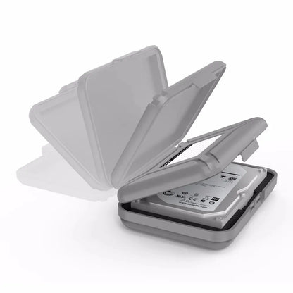 ORICO 3.5" HDD Protective Case – Dustproof & Waterproof SATA Storage Box, Portable Hard Drive Caddy Cover