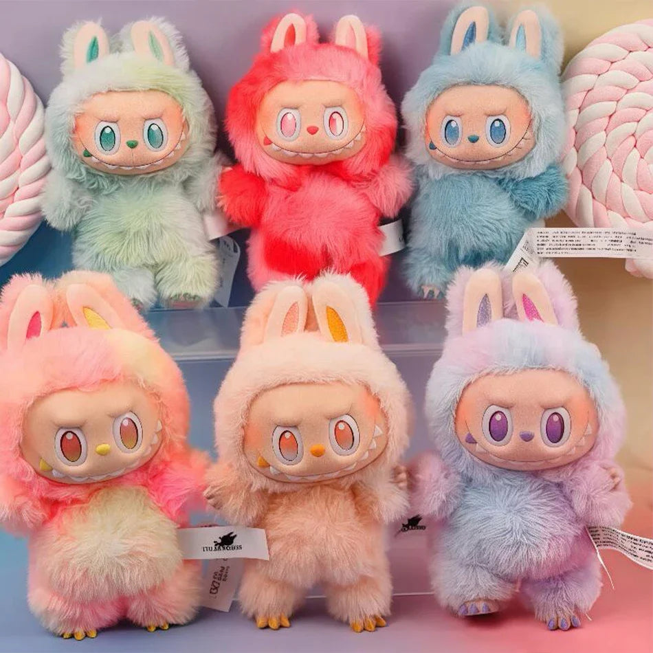High-Quality Macaron 2 The Monsters Labubu Sitting Party Vinyl Plush Blind Box – Decorative Collectible Doll Gift