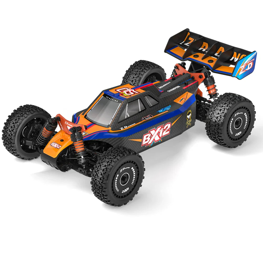 ZD Racing BX-12 RC Car – 1/12 Brushless 2.4GHz High-Speed 70KM/H Remote Control Racing Buggy for Adults & Kids