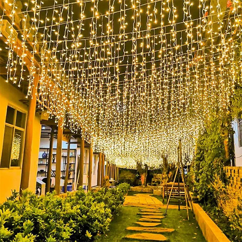 LED Garland String Lights – 2m & 10m Waterproof Fairy Lights for Christmas Tree, Wedding, Indoor & Outdoor Holiday Decoration