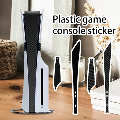 Universal Pro Console Middle Sticker - Anti-Scratch Skin for Digital & Optical Drive Versions