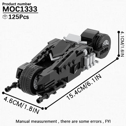 MOOXI Movie Series MOC BrickHeadz Building Blocks Set – DIY Educational Toy for Kids