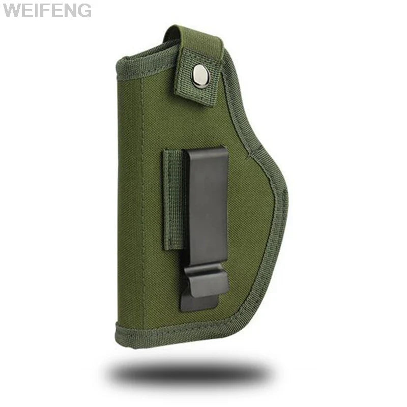 Tactical Concealed Carry Gun Holster – Universal Pistol Holster for Glock 17/19, Beretta M9, SIG with Laser Light Cover