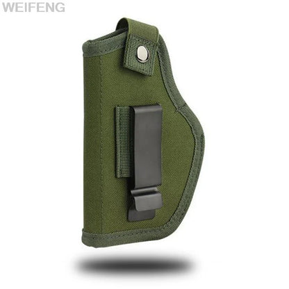 Tactical Concealed Carry Gun Holster – Universal Pistol Holster for Glock 17/19, Beretta M9, SIG with Laser Light Cover