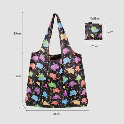 Large Foldable Reusable Shopping Tote Bag – Eco-Friendly Grocery & Beach Storage Shoulder Bag, Multi-Purpose Carry Pouch