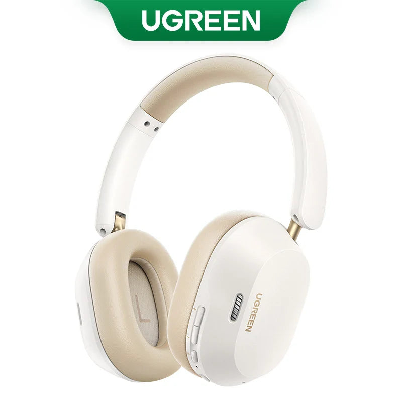 UGREEN Choice Max5c Wireless Bluetooth Headphones — 43dB ANC, Hi-Res LDAC, 75H Battery & Spatial Audio Earbuds