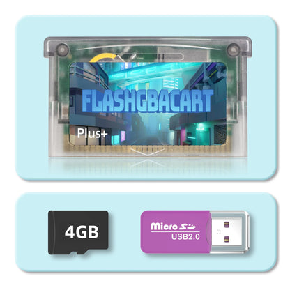 REMANK V1.5 Flash GBA Cart — 100+ Retro Games Cartridge with RTC 1M Flash, Compatible with GBA, GBC, GB, NES & DS