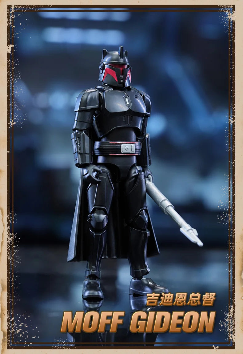 BLOKEES GV01 Star Wars Mandalorian Action Figure – Mando Djarin, Grogu, Boba Fett & Stormtrooper Collectible Toy Gift