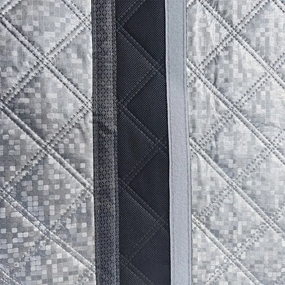 Side Zipper Cotton Curtain – Double-Layer Thickened, Windproof and Cold-Resistant Household Curtain, Customizable