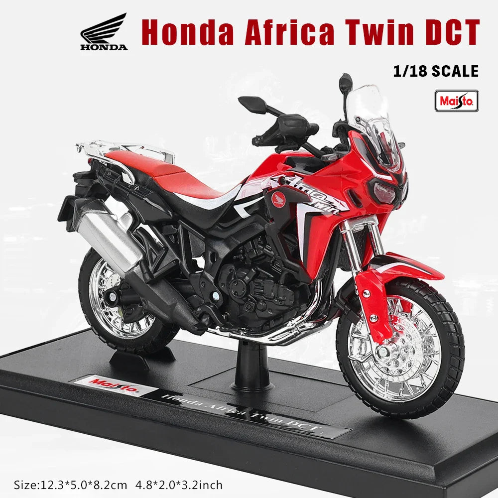 Maisto 1:18 Alloy Motorcycle Model – Yamaha MT-07/MT-10, Ducati, Kawasaki, KTM, Suzuki, BMW