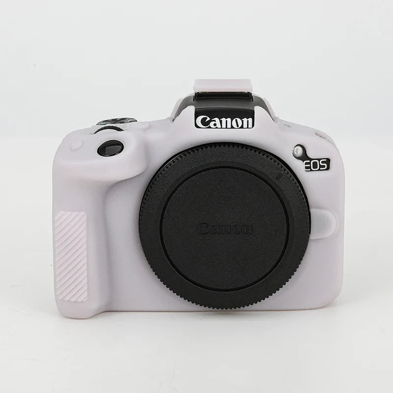 Textured Silicone Camera Case Cover for Canon EOS R50 — Protective Skin for Canon R50