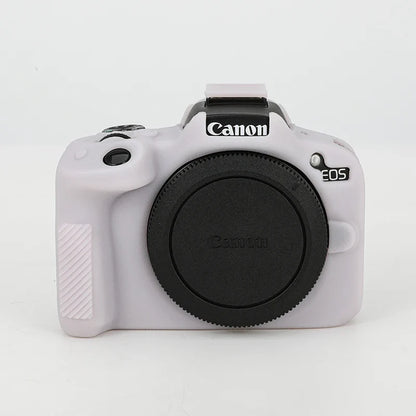 Textured Silicone Camera Case Cover for Canon EOS R50 — Protective Skin for Canon R50