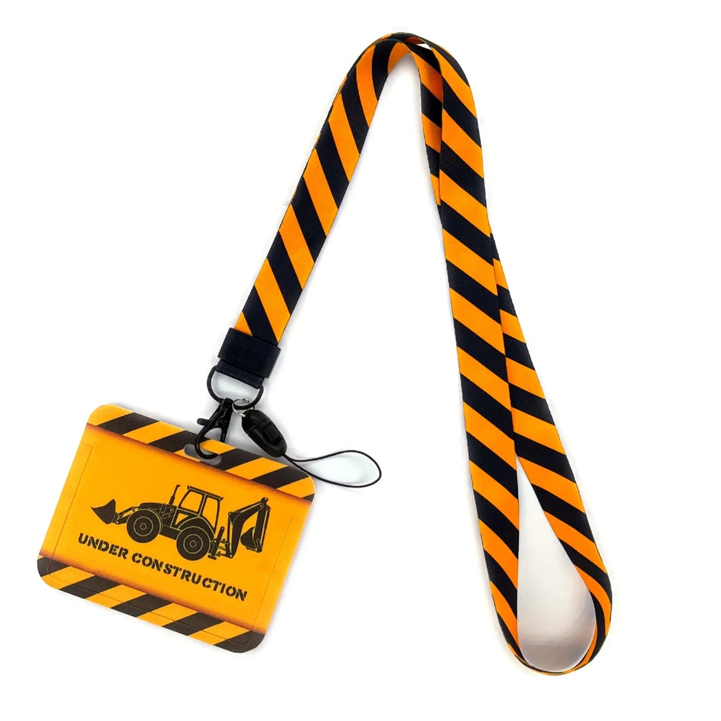 Gamer ID Card Holder Lanyard — Cool Credential Neck Strap & Badge Keychain for Men & Women