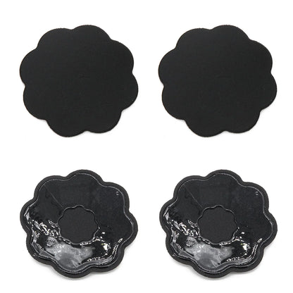 Reusable Invisible Silicone Nipple Covers – Self-Adhesive Bra Pasties Pads for Women