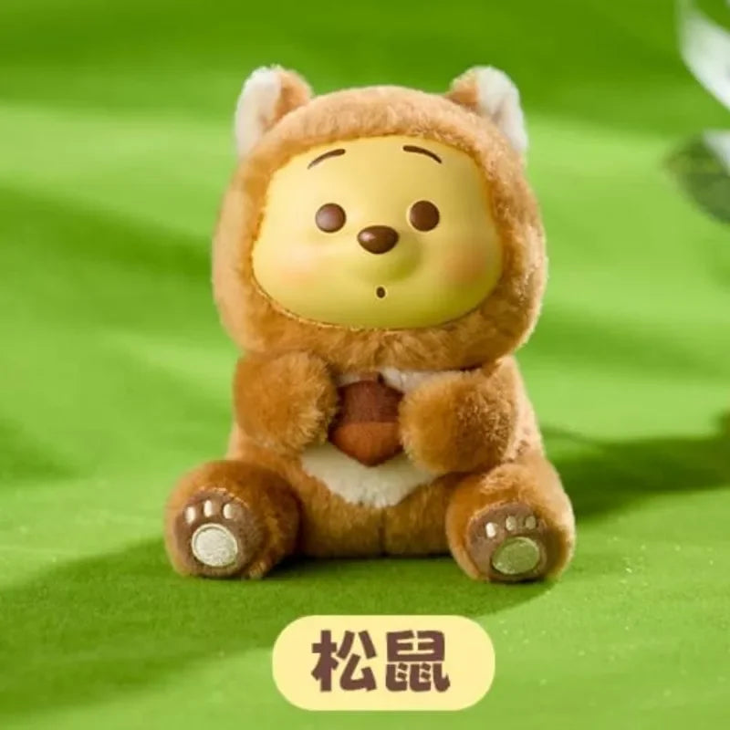 Disney Winnie the Pooh Naughty Party Blind Box – Vinyl Plush Pooh Bear Pendant & Surprise Toy