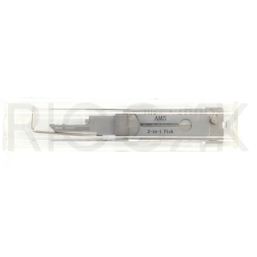 Lishi 2-in-1 Locksmith Tool — SS001, SS002, SS002R Pro, R52, KW1, KW5, SC1, SC4, SC20, M1/MS2, AM5, TE2 for Home & Civil Door Locks
