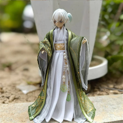 1/6 Scale Classic Ancient Style Immortal Hero Doll Outfit – Elegant Traditional Scholar Hanfu for 12-Inch Male Action Figures
