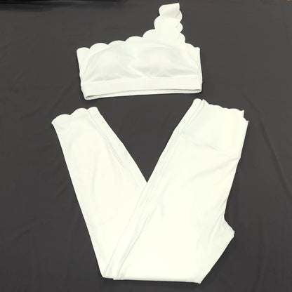 2PCS Women’s Seamless Yoga & Fitness Set – Sports Bra with Leggings & Gym Shorts Workout Outfit