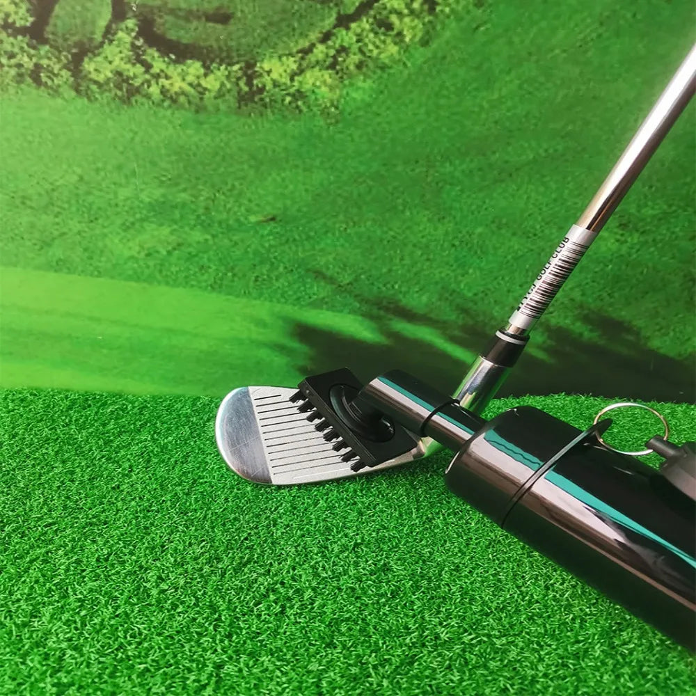 Golf Club Groove Cleaner Brush – Automatic Leakproof Spray Bottle with Professional Portable Cleaning Kit