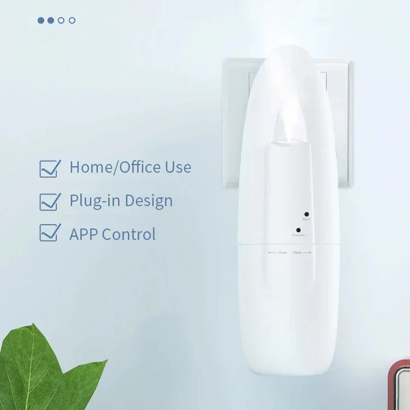 Plug-in Wall Fragrance Diffuser - Hotel Air Freshener, Bluetooth Essential Oil & Electric Aroma Diffuser Machine