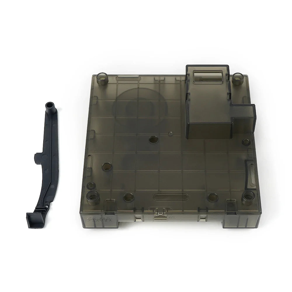 Bitfunx Translucent Base Case – GC Replacement Shell for GBA Gameboy Player Dol-017 NGC Console