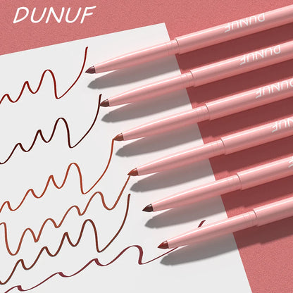 6pcs Waterproof Lip Liner Pen Set – Long-Lasting, Non-Fading, Easy Coloring Lip Gloss Makeup Set