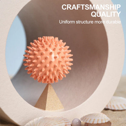 Durable PVC Spiky Massage Balls – 6cm Hedgehog Trigger Point Pain Relief for Hand, Foot & Plantar Fasciitis