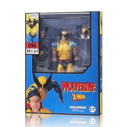 CT Toys Mafex 096/138 Wolverine Figure – Comic Version X-Men Anime PVC Action Figurine Model, Collectible Statue & Gift