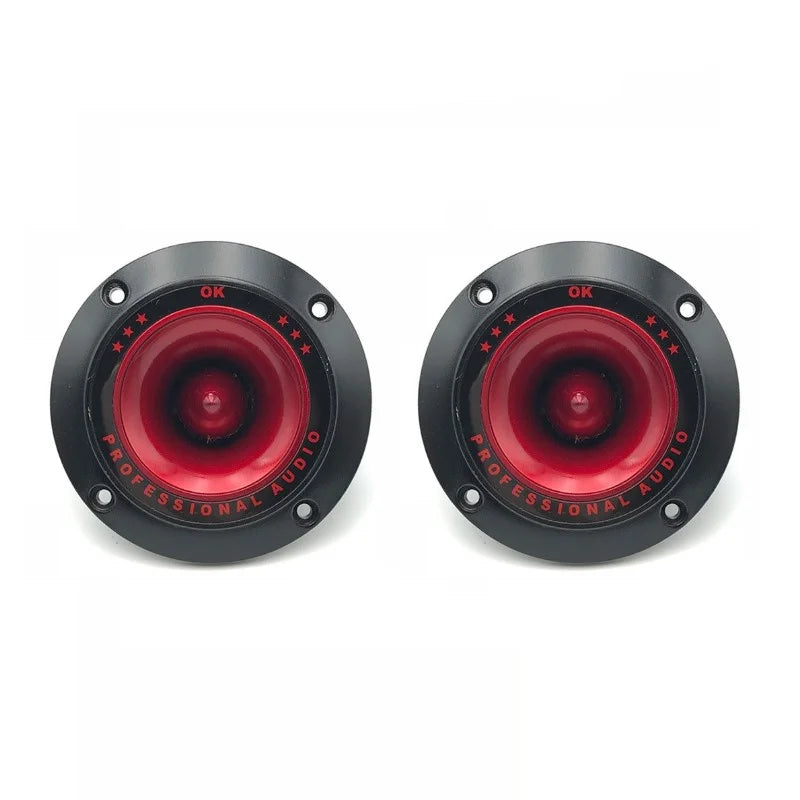 3" Piezoelectric Tweeter Audio Speaker - Ceramic Treble Loudspeaker for PA/DJ, Home Subwoofer & Stage Sound